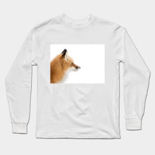 Red Fox profile - Algonquin Park Long Sleeve T-Shirt